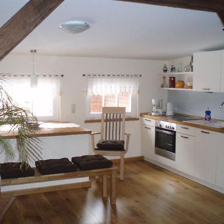 Stadtferienwohnung Teterow Bagian luar foto